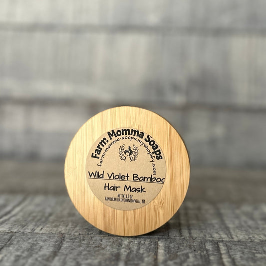 Wild Violet Bamboo Hair Mask