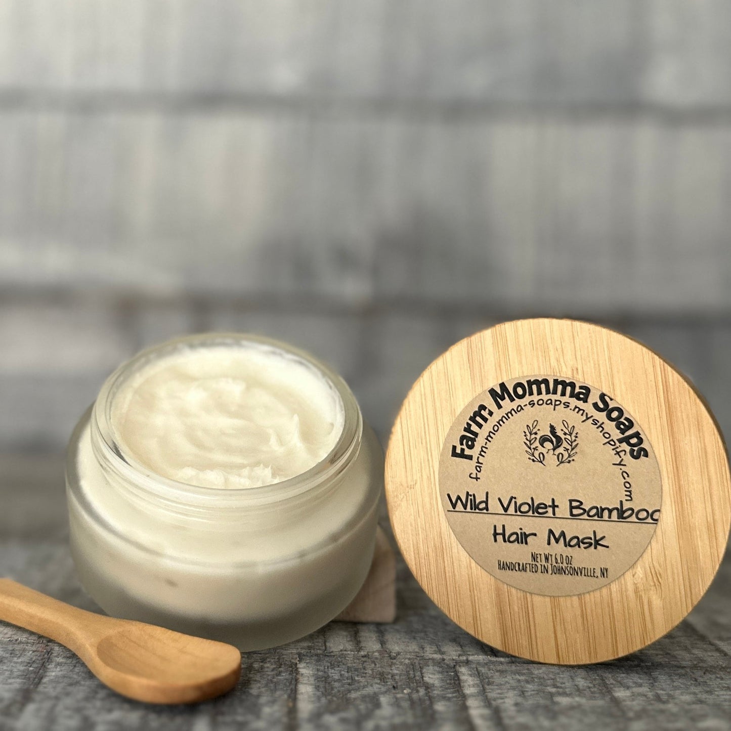 Wild Violet Bamboo Hair Mask