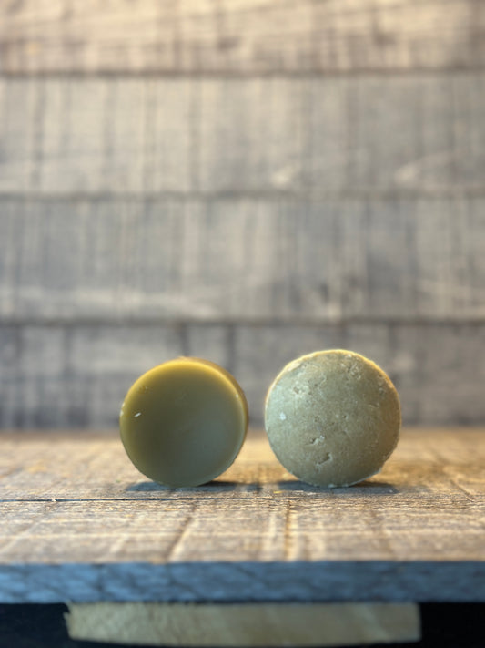 Rosemary Mint Shampoo and Conditioner Bars (Hair Growth Formulated)