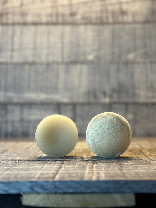 Wild Violet and Bamboo Shampoo and Conditioner Bars (Normal to Fine Hair)
