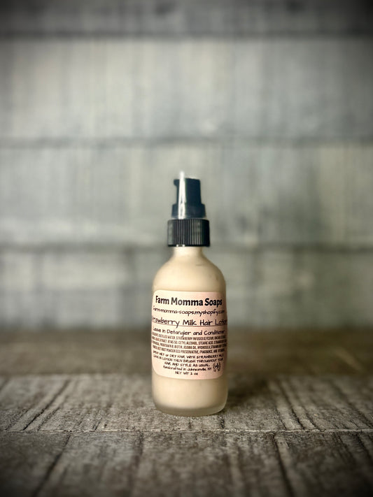 Strawberry Milk Hair Lotion (leave in conditioner)