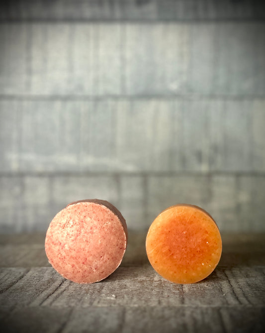 Strawberries and Cream Shampoo and Conditioner Bars (Dry or Damaged Formula)
