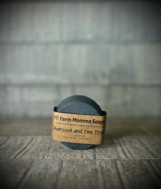 Activated Charcoal Face and Body Soap Bar