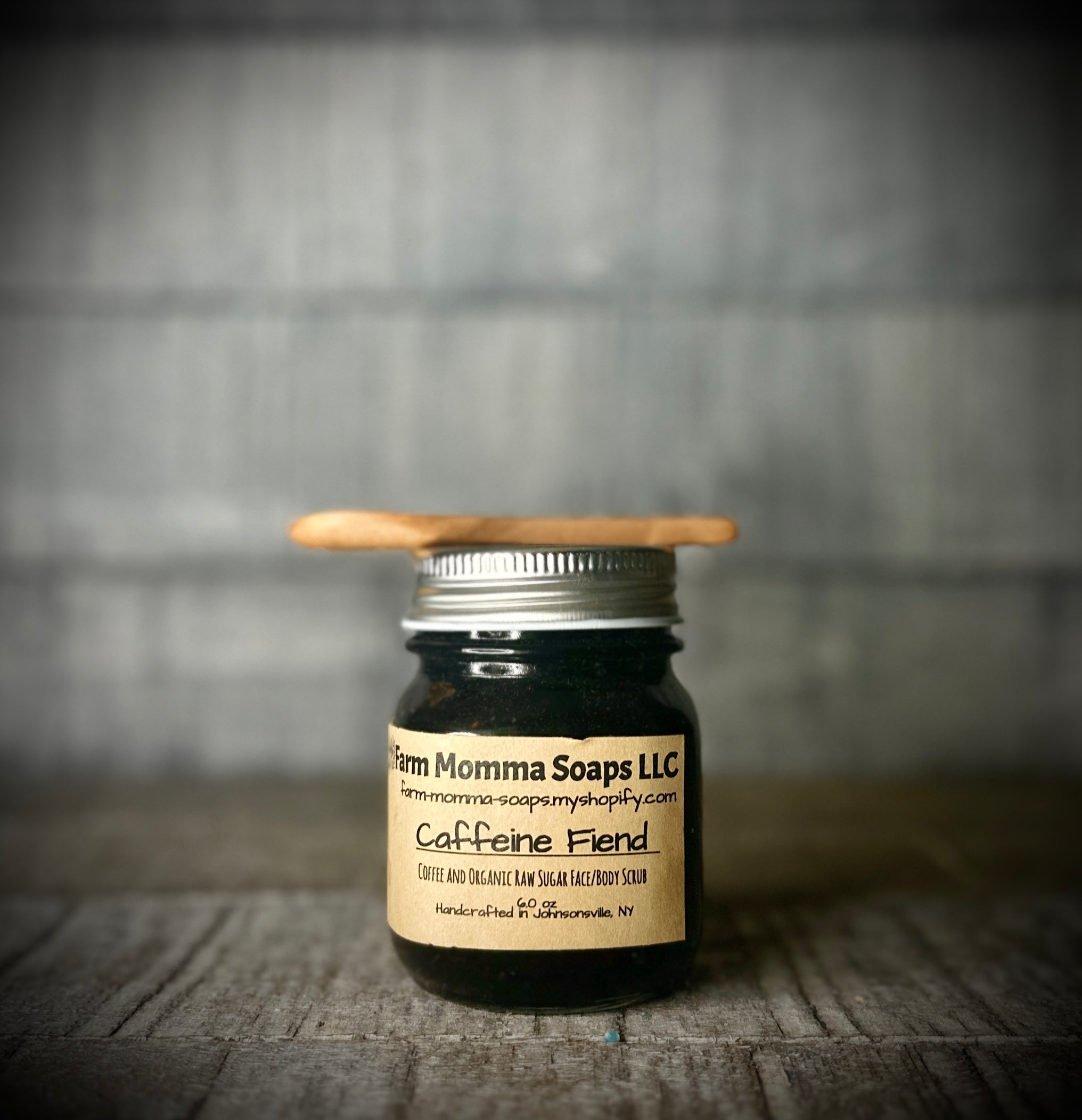 Caffeine Fiend Face And Body Polish Farm Momma Soaps